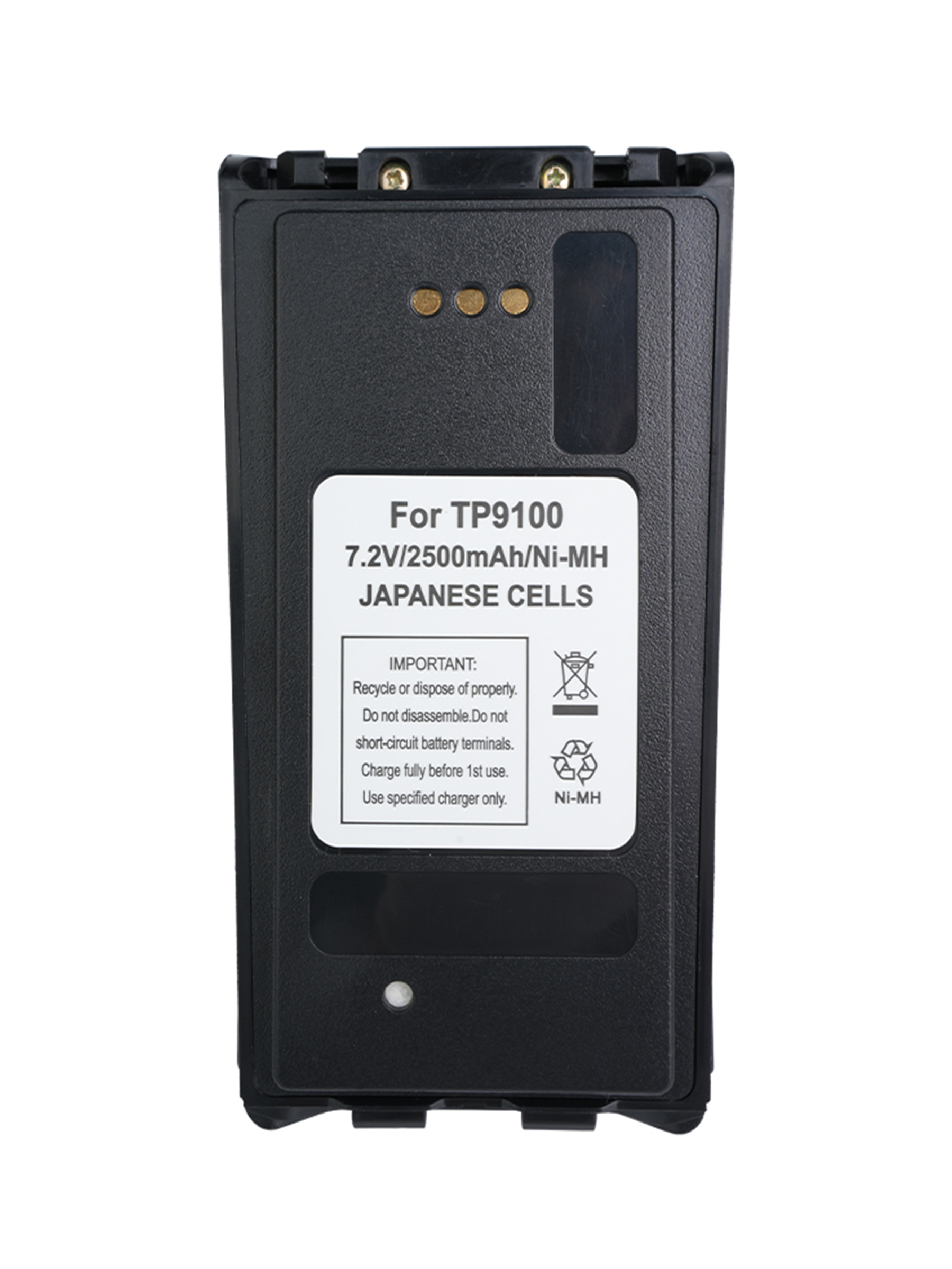 TP9100 two way radio battery