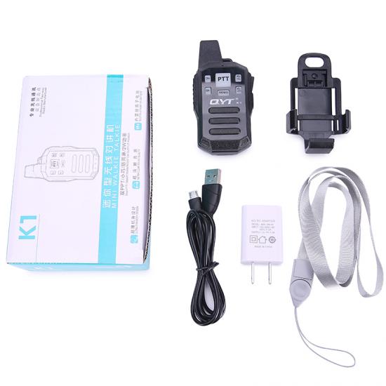 mini uhf 2watts ip54 talkie-walkie pour enfants 