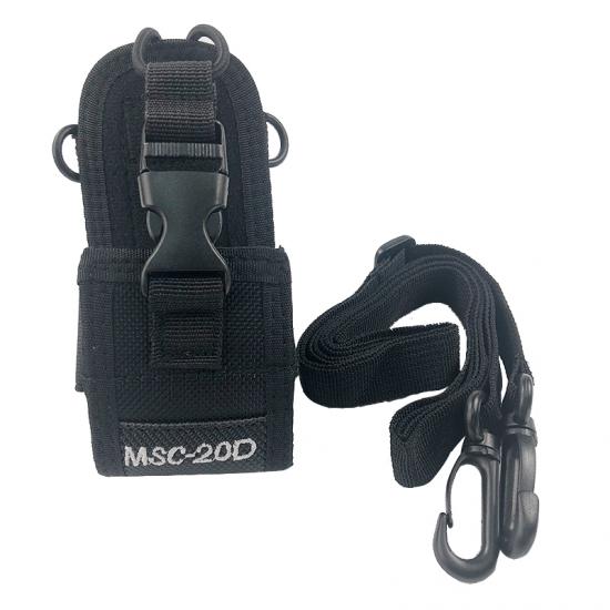 msc-20d support de couverture de cas de poche en nylon pour baofeng uv-5r bf-888s