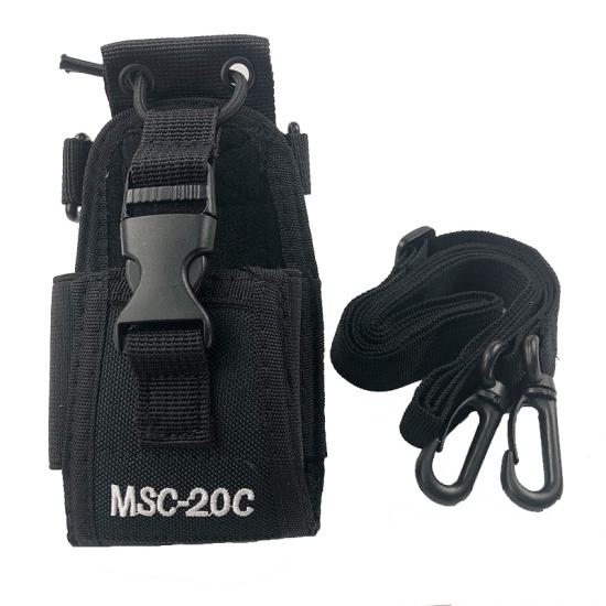 msc-20c support de couverture de cas de poche en nylon pour baofeng uv-5r bf-888s