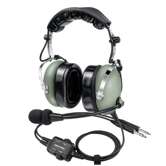 Casque de pilote d'aviation