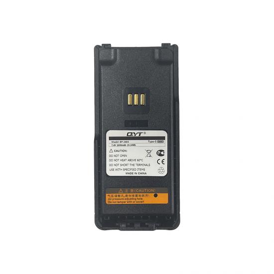 Batterie Li-ion rechargeable Type-C BP2403 pour talkie-walkie Hytera HP780