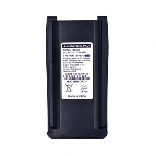 batterie de talkie-walkie BL2608