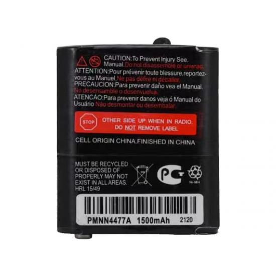 PMNN4477A Batterie NI-MH Nickel-Hydrure métallique à capacité multiple pour radio bidirectionnelle T82 T92 T200 T400
